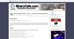 Desktop Screenshot of binarycafe.com