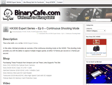 Tablet Screenshot of binarycafe.com